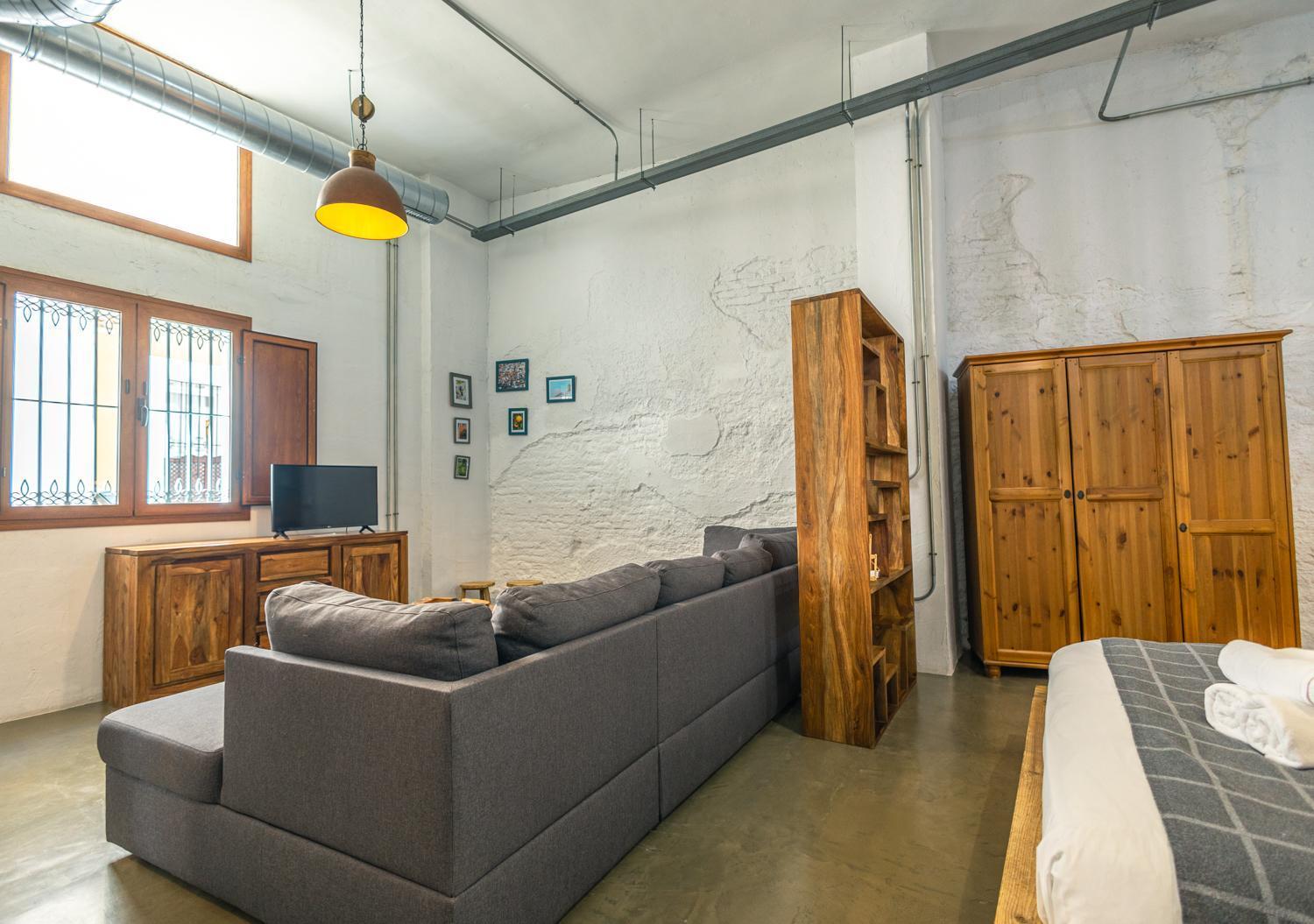 Appartement Loft-Style Ground Floor Flat à Séville Extérieur photo