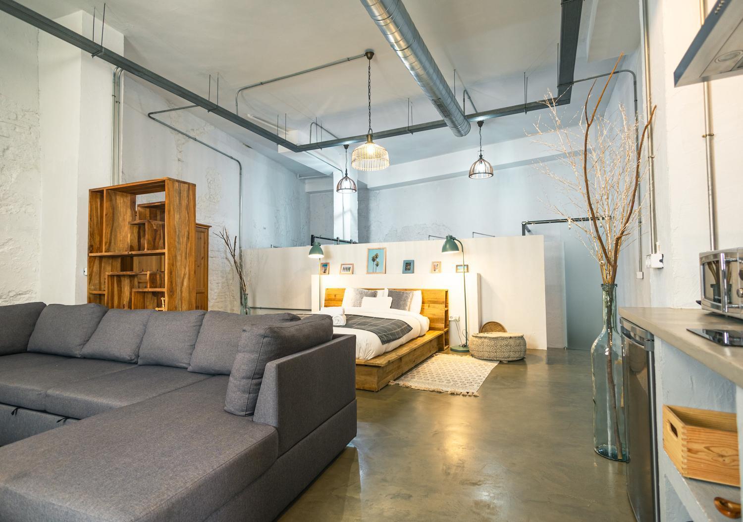 Appartement Loft-Style Ground Floor Flat à Séville Extérieur photo