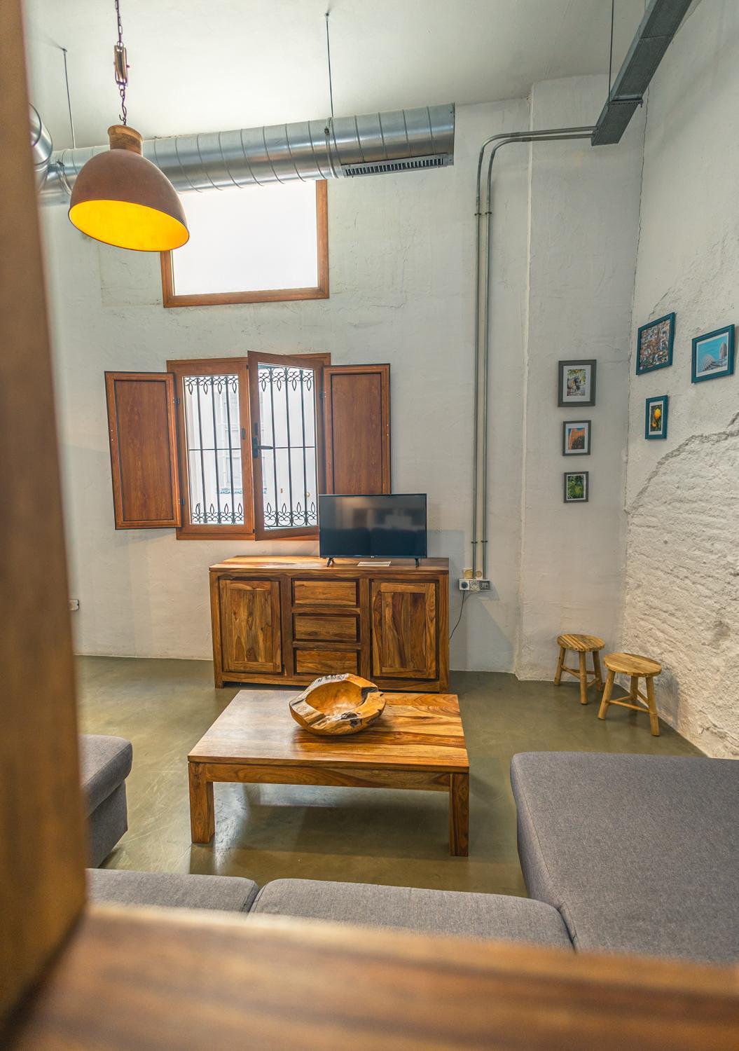 Appartement Loft-Style Ground Floor Flat à Séville Extérieur photo