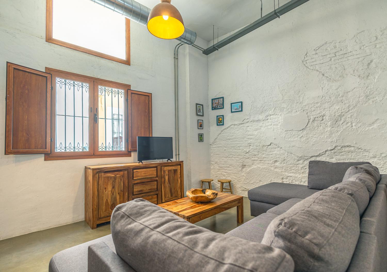 Appartement Loft-Style Ground Floor Flat à Séville Extérieur photo