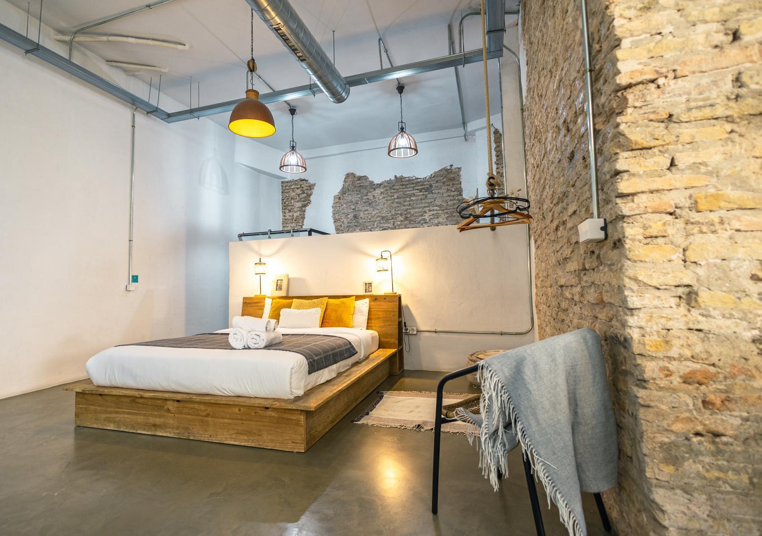 Appartement Loft-Style Ground Floor Flat à Séville Extérieur photo
