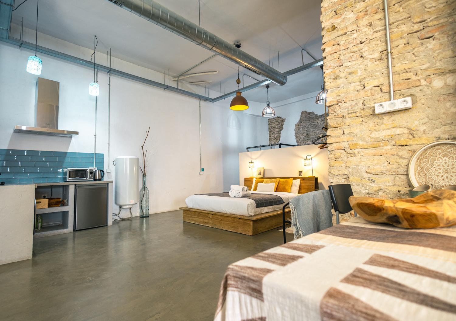 Appartement Loft-Style Ground Floor Flat à Séville Extérieur photo