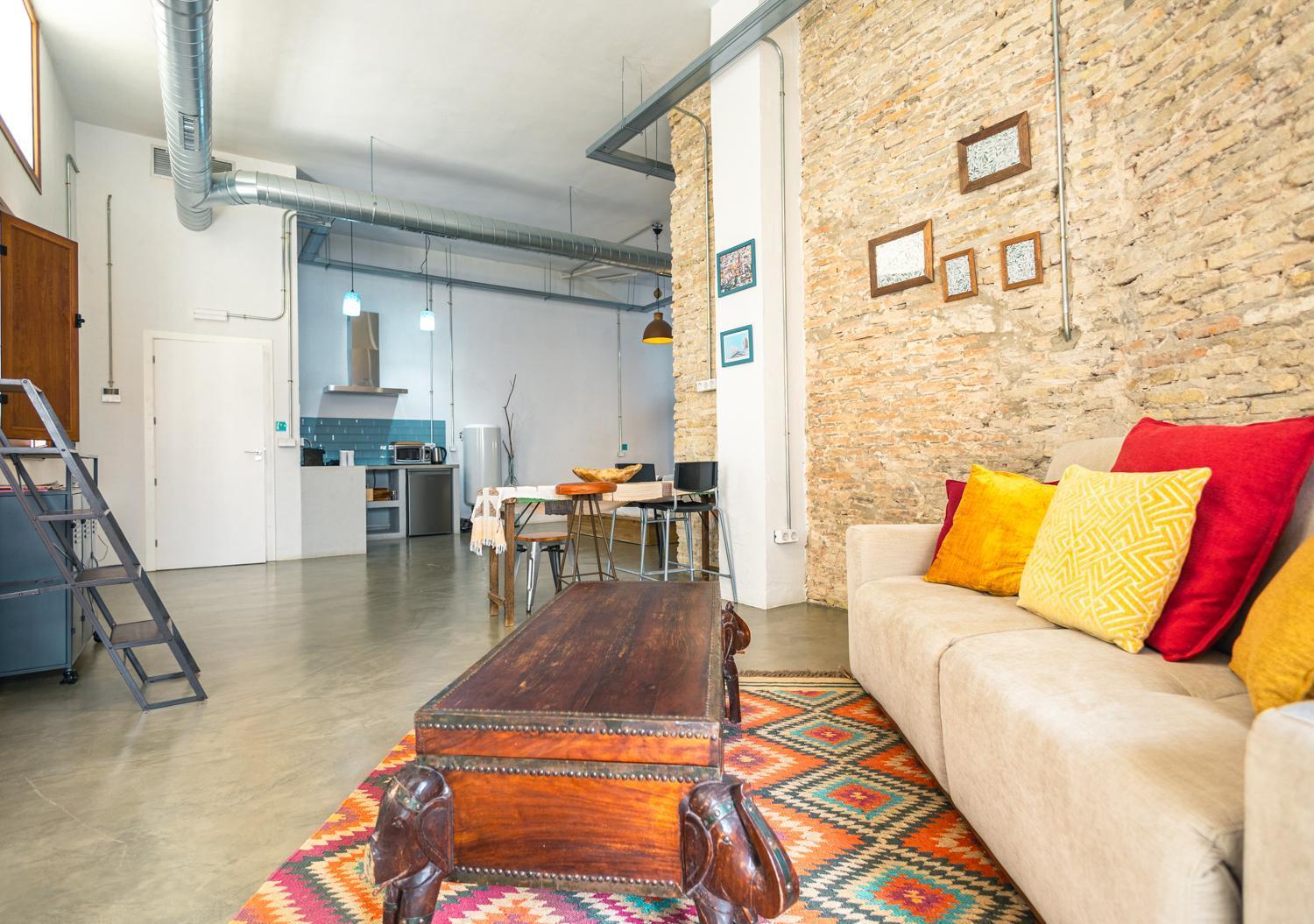 Appartement Loft-Style Ground Floor Flat à Séville Extérieur photo